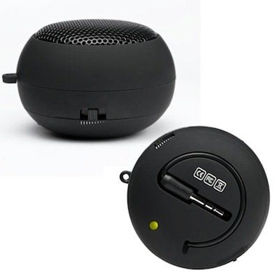 Wired Speaker, Black Rechargeable Multimedia Audio Portable - NWF52