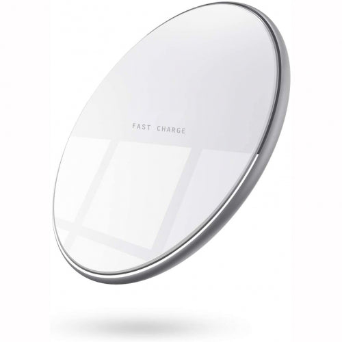 15W Wireless Charger, White Quick Charge Slim Charging Pad Fast - NWV33