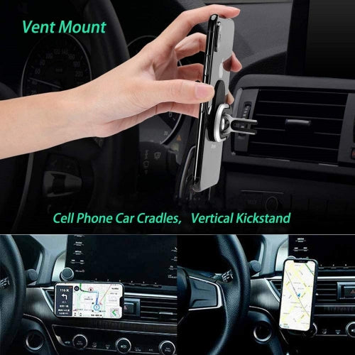 Finger Ring Holder, Swivel Kickstand 3-in-1 Car Air Vent Mount Stand - NWE51