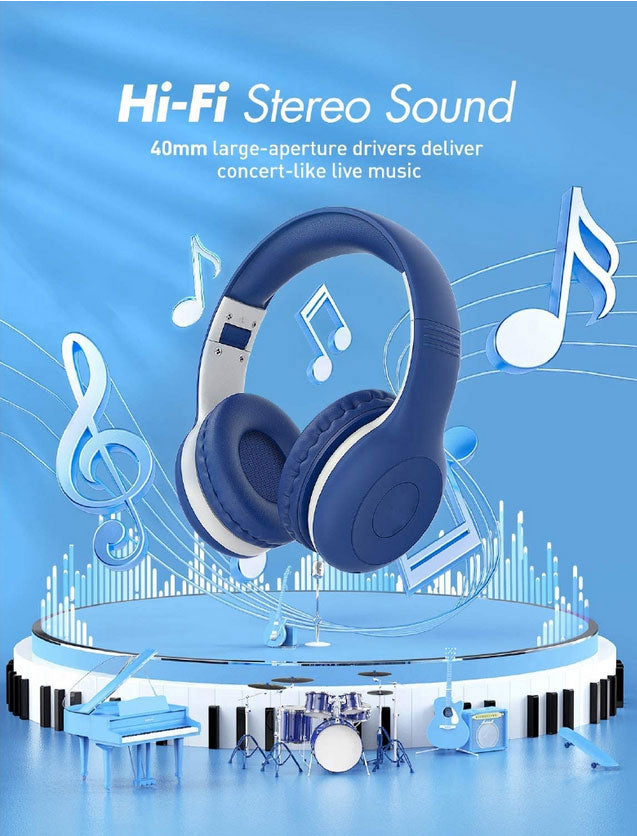 Wireless Headphones, Headband Bluetooth Earphones