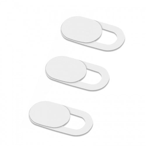 Privacy Camera Cover, White Webcam Closure Blocker Security - NWV29