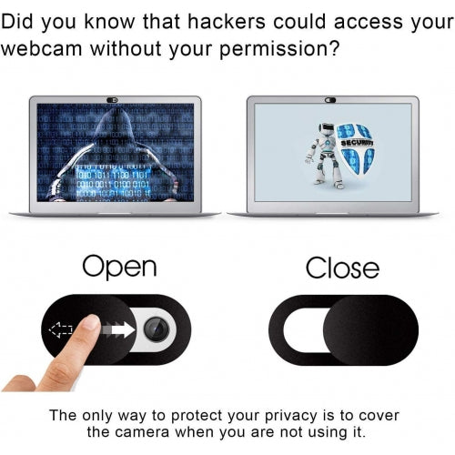 Privacy Camera Cover, White Webcam Closure Blocker Security - NWV29