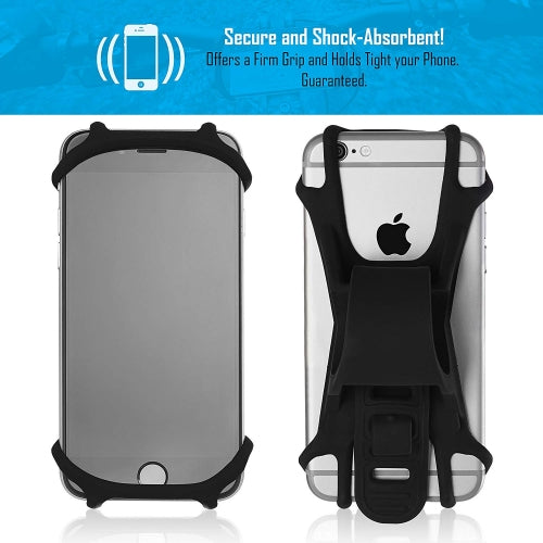 Bicycle Mount, Strap Non-Slip Bike Silicone Holder Handlebar - NWG11