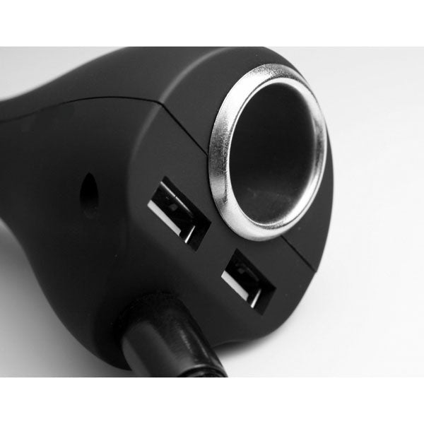 Car Mount, Cradle USB 2-Port DC Socket Holder Charger - NWB01