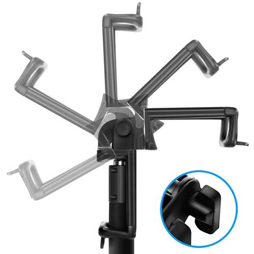 Selfie Stick, Self-Portrait Built-in Remote Shutter Monopod Wireless - NWC21