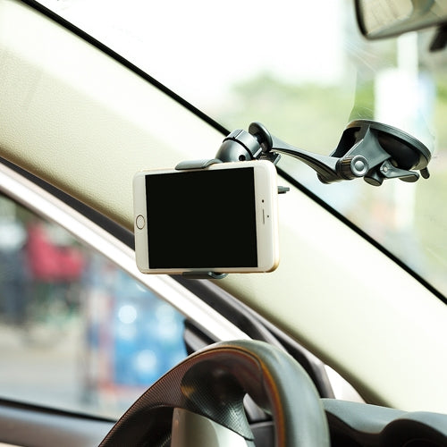 Car Mount, Swivel Cradle Holder Windshield Dash - NWM86