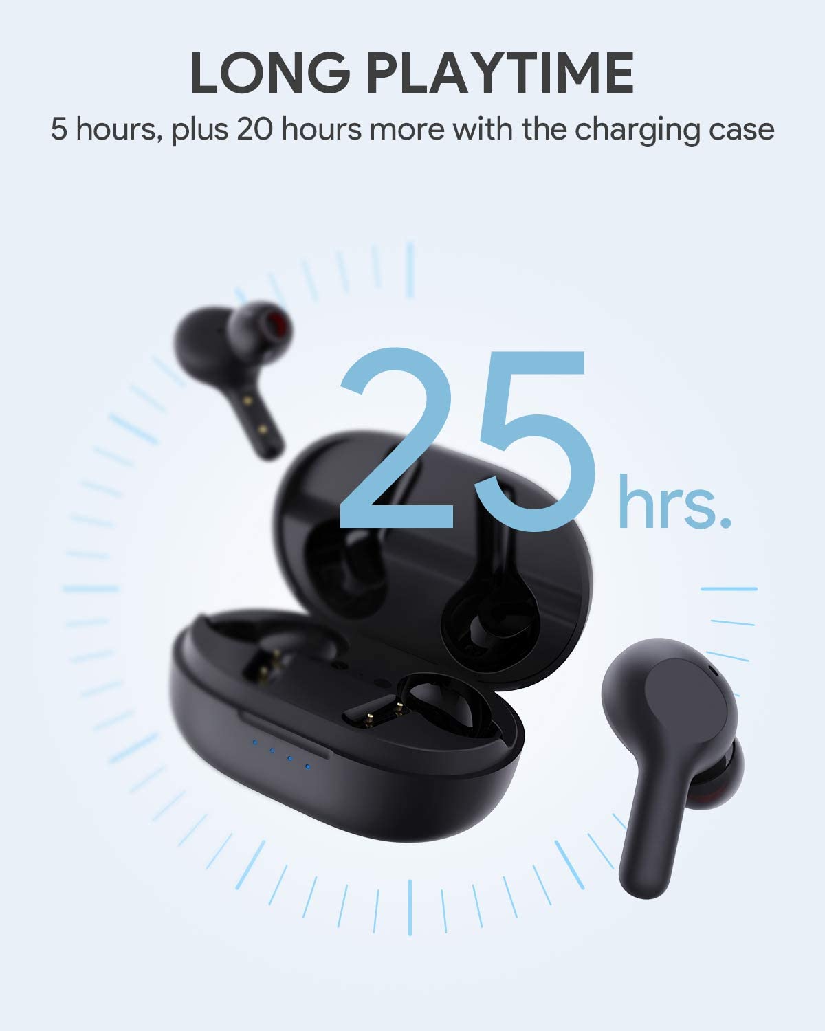 TWS Earphones, Headset True Stereo Headphones Earbuds Wireless - NWZ78