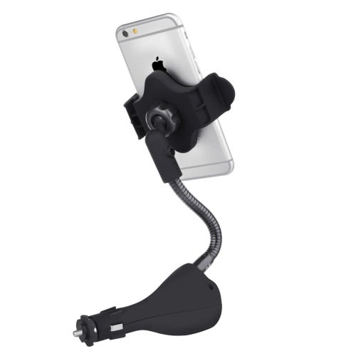 Car Mount, Cradle USB 2-Port DC Socket Holder Charger - NWB01
