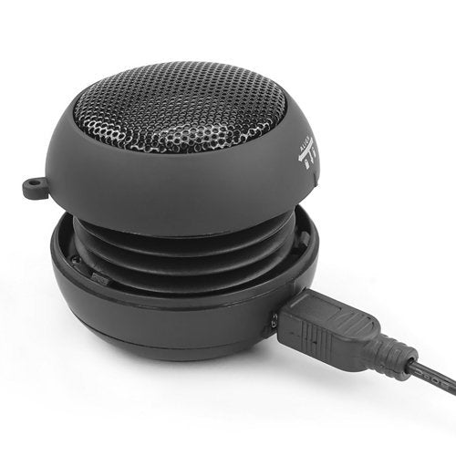 Wired Speaker, Black Rechargeable Multimedia Audio Portable - NWF52