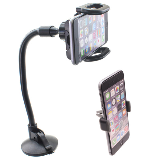 Car Mount, Cradle Holder Air Vent Windshield Dash - NWR43