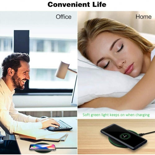 15W Wireless Charger, Quick Charge Slim Charging Pad Fast - NWV32