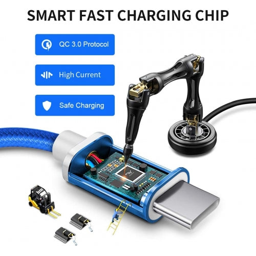 4ft USB-C Cable, Sync Wire Power PD Fast Charger Cord - NWE12