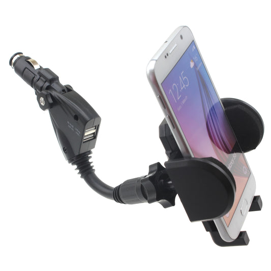 Car Mount, Cradle USB Port DC Socket Holder Charger - NWD52