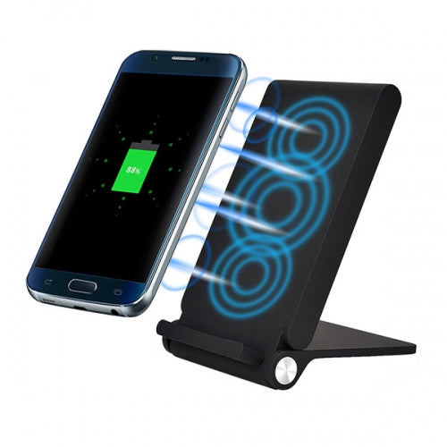 Wireless Charger, Charging Pad 3-Coils Stand Folding 10W Fast - NWK79