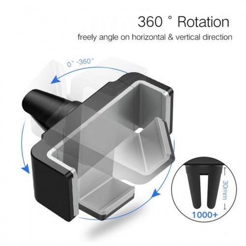 Car Mount, Cradle Holder Air Vent Windshield Dash - NWR43