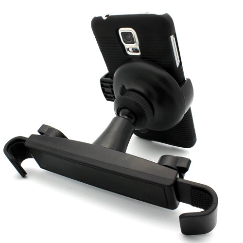 Car Headrest Mount, Dock Rotating Cradle Seat Back Holder - NWC78