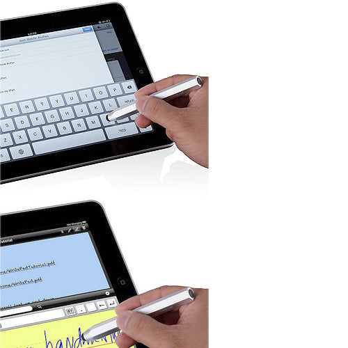 Stylus, Capacitive Silver Touch Aluminum Pen - NWS19