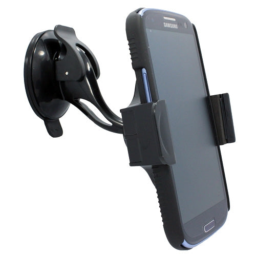 Car Mount, Swivel Cradle Glass Holder Windshield - NWJ02