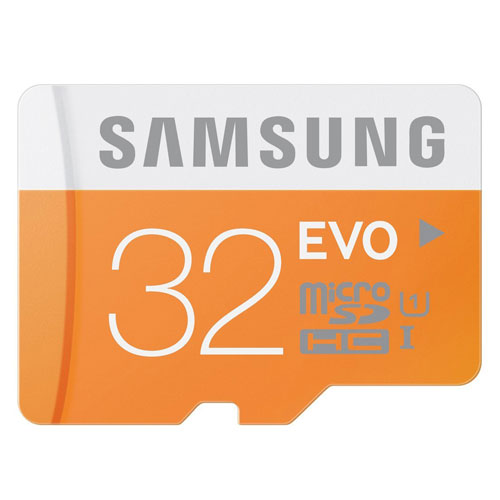 32GB Memory Card, MicroSDHC Class 10 MicroSD High Speed Samsung Evo - NWG98