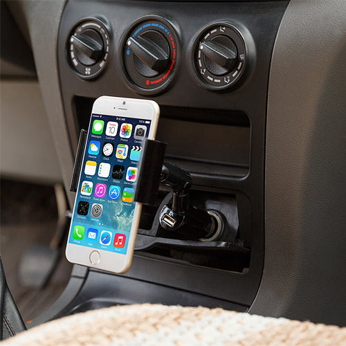 Car Mount, Cradle USB Port DC Socket Holder Charger - NWM50