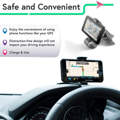 Car Mount, Stand Cradle Holder Non-Slip Dash - NWN92