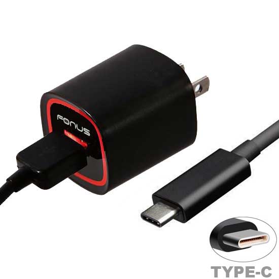 Home Charger, Power 6ft TYPE-C USB Cable 2.4A - NWA07