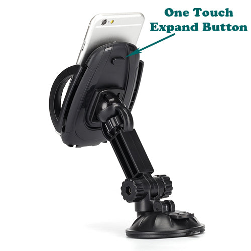 Car Mount, Rotating Cradle Holder Windshield Dash - NWD50