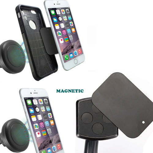 Car Mount, Rotating Windshield Dash Holder Magnetic - NWB10