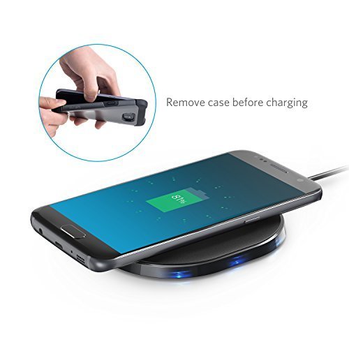 Wireless Charger, Quick Charge Slim Charging Pad 7.5W and 10W Fast - NWK80