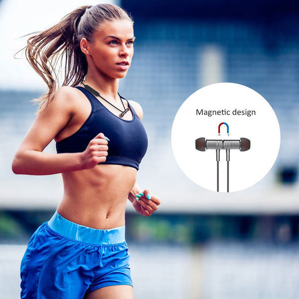 Wireless Headset, Headphones Neckband With Microphone Earphones Sports - NWJ85