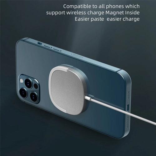Magnetic Wireless Charger, USB-C Quick Charge Slim Charging Pad 15W Fast - NWE68
