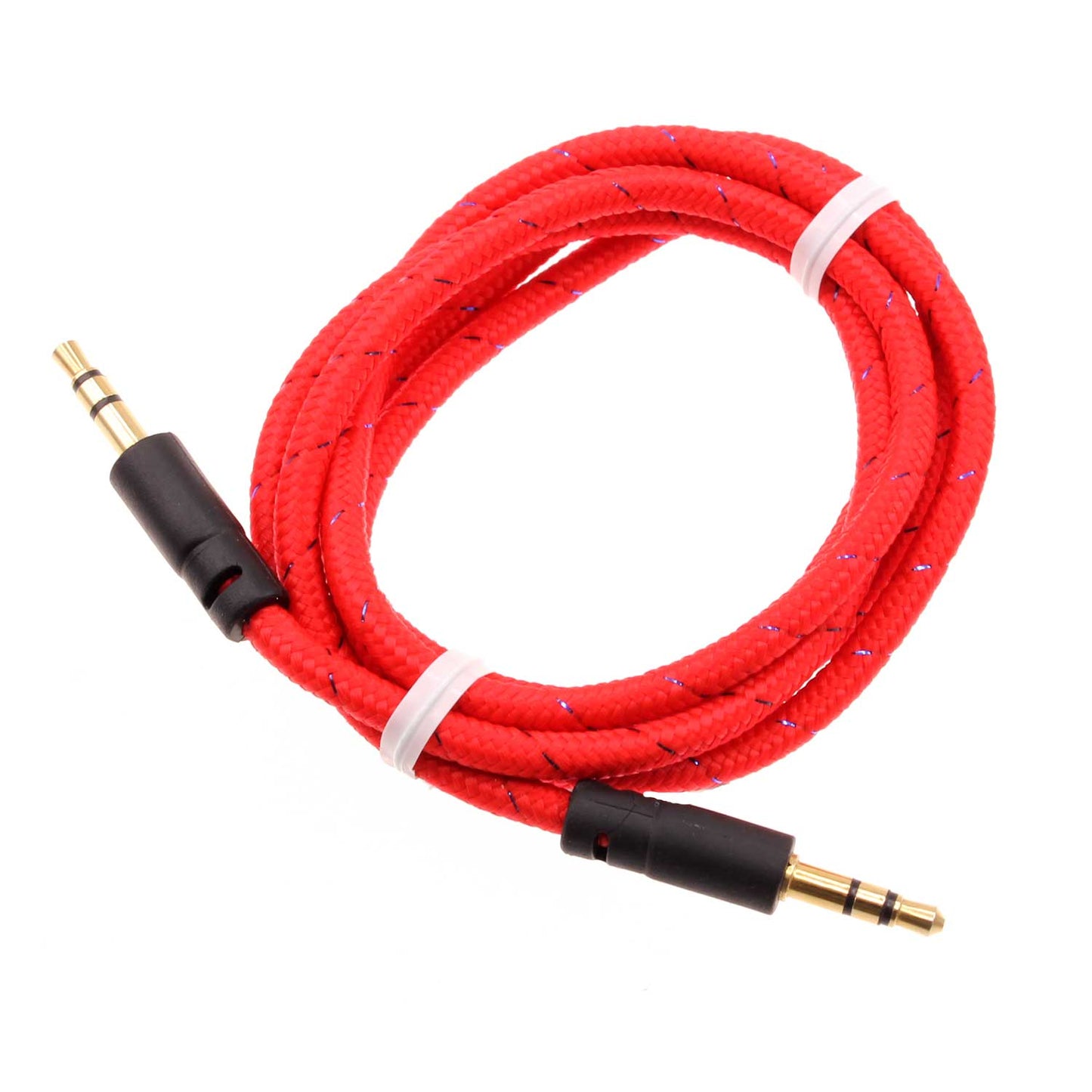 Aux Cable, Speaker Jack Wire Audio Cord Car Stereo Aux-in Adapter 3.5mm - NWM98