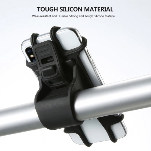 Bicycle Mount, Strap Non-Slip Bike Silicone Holder Handlebar - NWG11