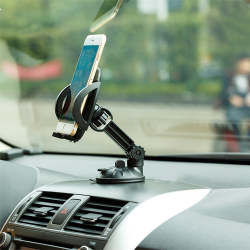 Car Mount, Rotating Cradle Holder Windshield Dash - NWD50