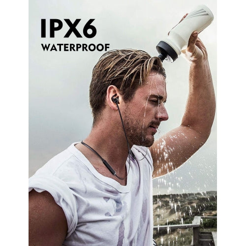 Wireless Earphones, With Microphone Headset Sports Headphones Neckband - NWL84