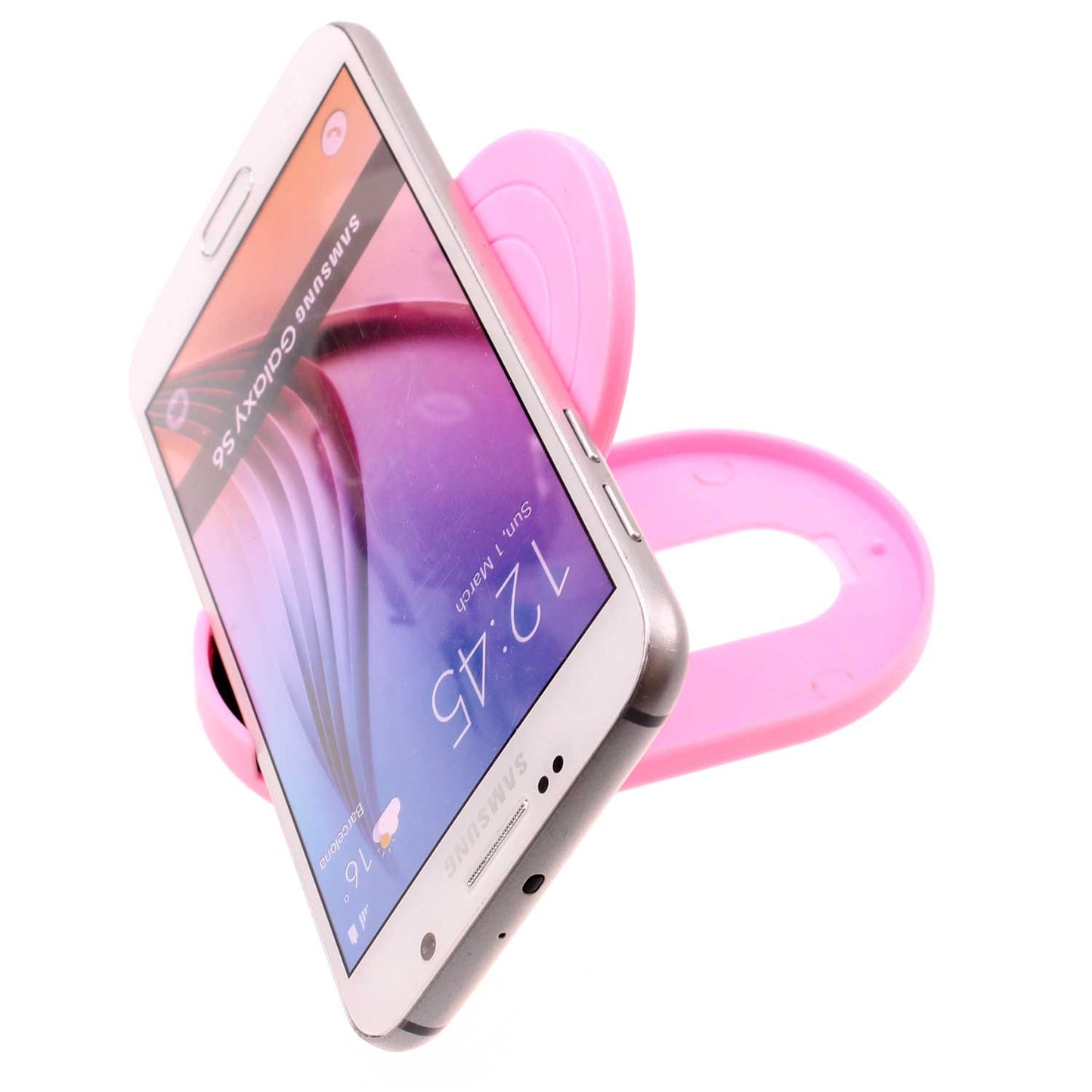 Fold-up Stand, Cradle Desktop Travel Holder Pink - NWZ16