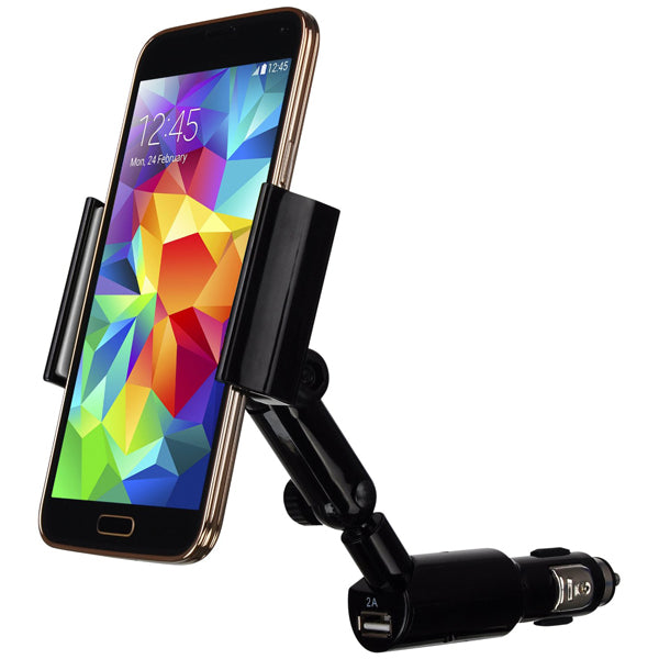 Car Mount, Cradle USB Port DC Socket Holder Charger - NWM50
