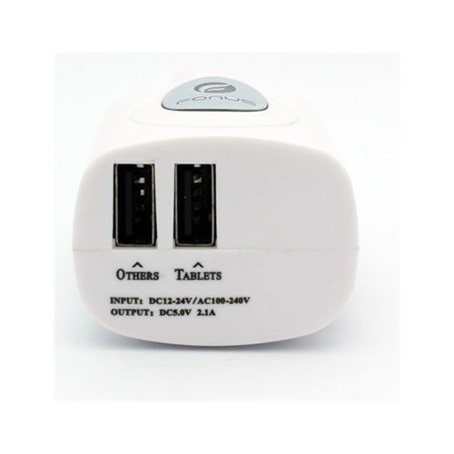 Car Home Charger, DC Socket Adapter Power 2-in-1 2-Port USB - NWM82