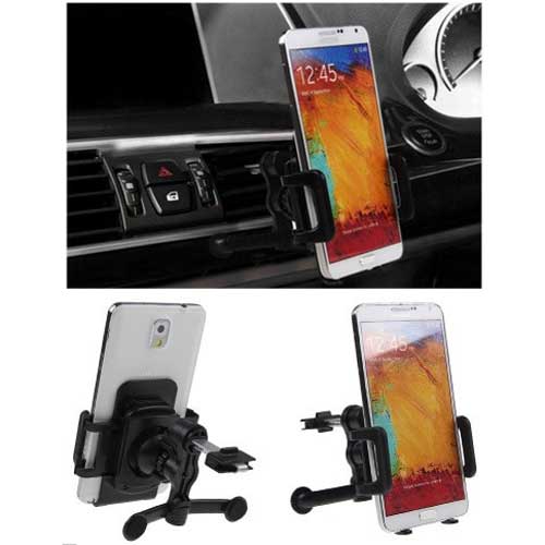Car Mount, Strong Grip Cradle Swivel Holder Air Vent - NWD81