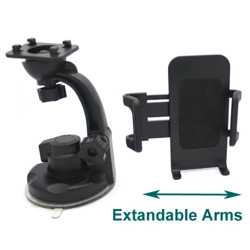 Car Mount, Swivel Cradle Glass Holder Windshield - NWC30