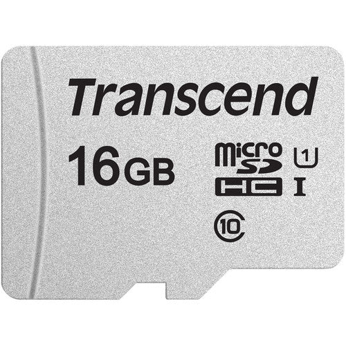 16GB Memory Card, MicroSDHC Class 10 MicroSD High Speed Transcend - NWV17