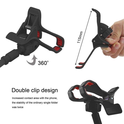 Clip Holder, Long Gooseneck Lazy Arm Mount Desk Bed Stand - NWL62