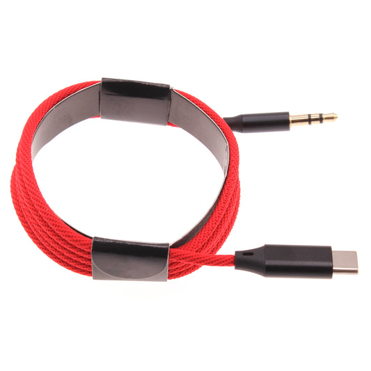 Aux Cable, Speaker Jack Wire Adapter Car Stereo Aux-in Audio Cord USB-C to 3.5mm - NWE42