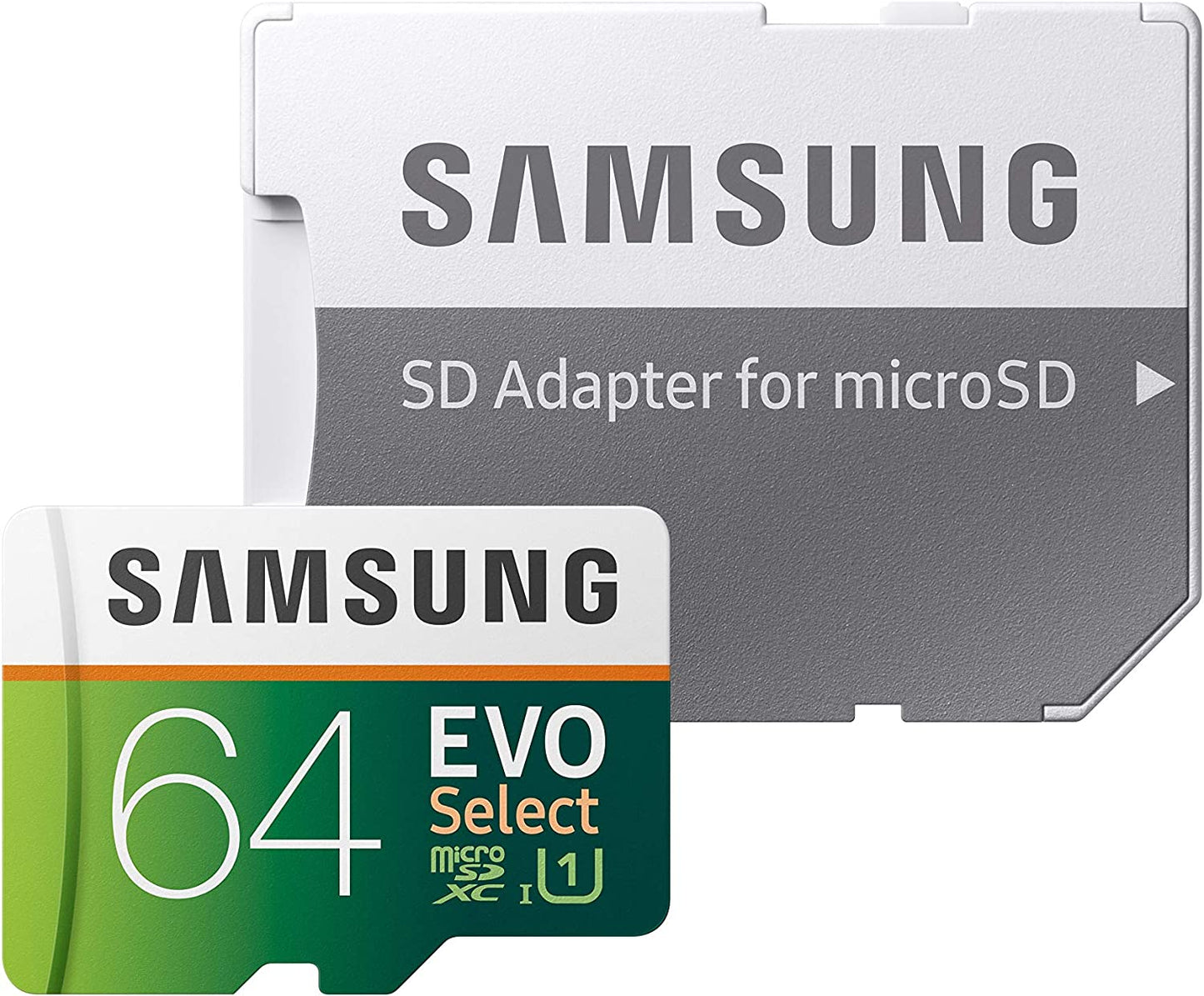 64GB Memory Card, MicroSDXC Class 10 MicroSD High Speed Samsung Evo - NWI98 862-2
