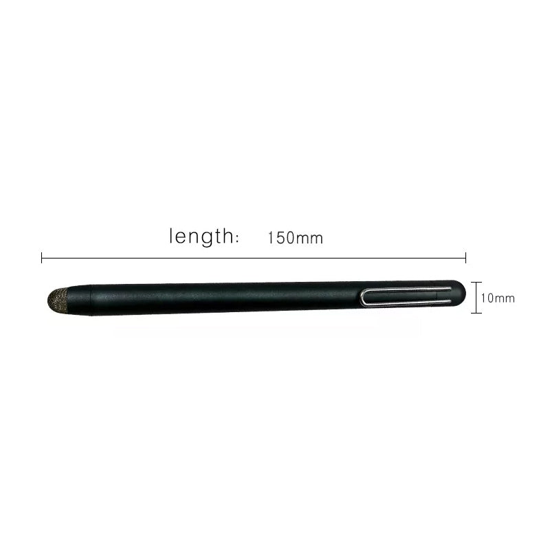Stylus, Black Lightweight Aluminum Fiber Tip Touch Screen Pen - NWZ59