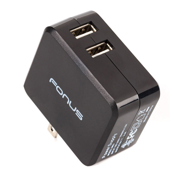 Home Charger, AC Plug Wall 3.4A 2-Port USB 17W - NWK63