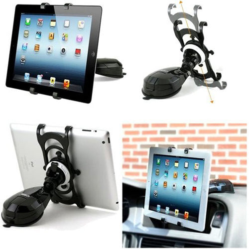 Car Mount, Swivel Dock Cradle Dash Tablet Holder - NWC96