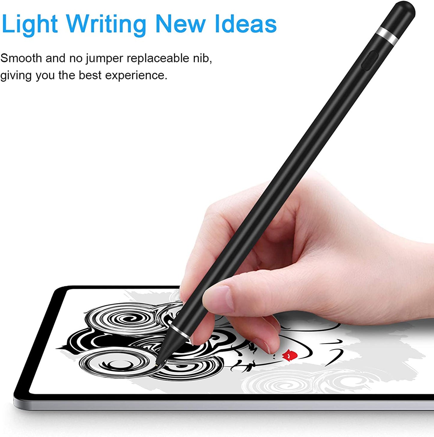 Active Stylus Pen, Palm Rejection Rechargeable Touch Capacitive Digital - NWD37