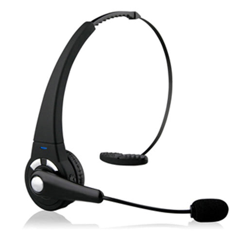 Wireless Headphone, Single Earbud Earphone Mono Headset Hands-free Boom Microphone - NWK11