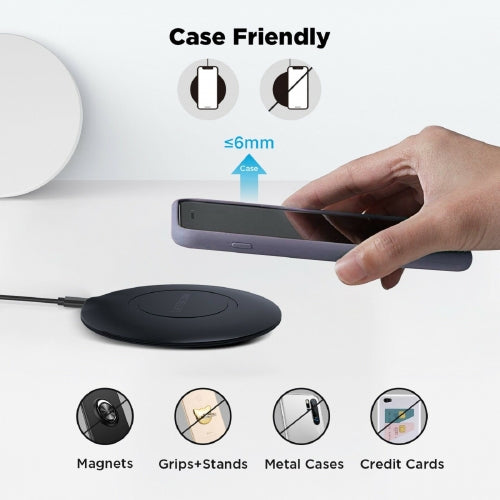 15W Wireless Charger, Quick Charge Slim Charging Pad Fast - NWWH1